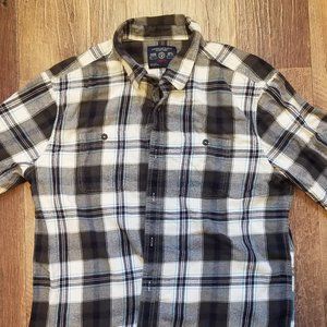American Eagle Flannel, Gray and Blue, size XL